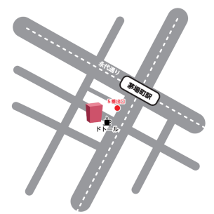 茅場町オフィス地図